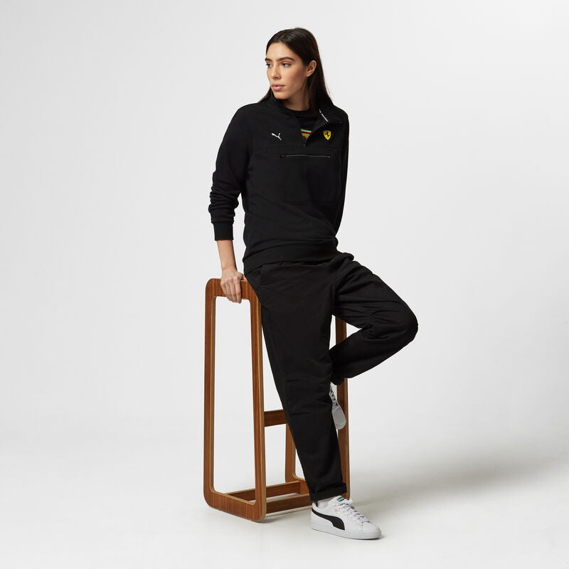 Scuderia Ferrari F1 Logo 1/4 Zip Sweater