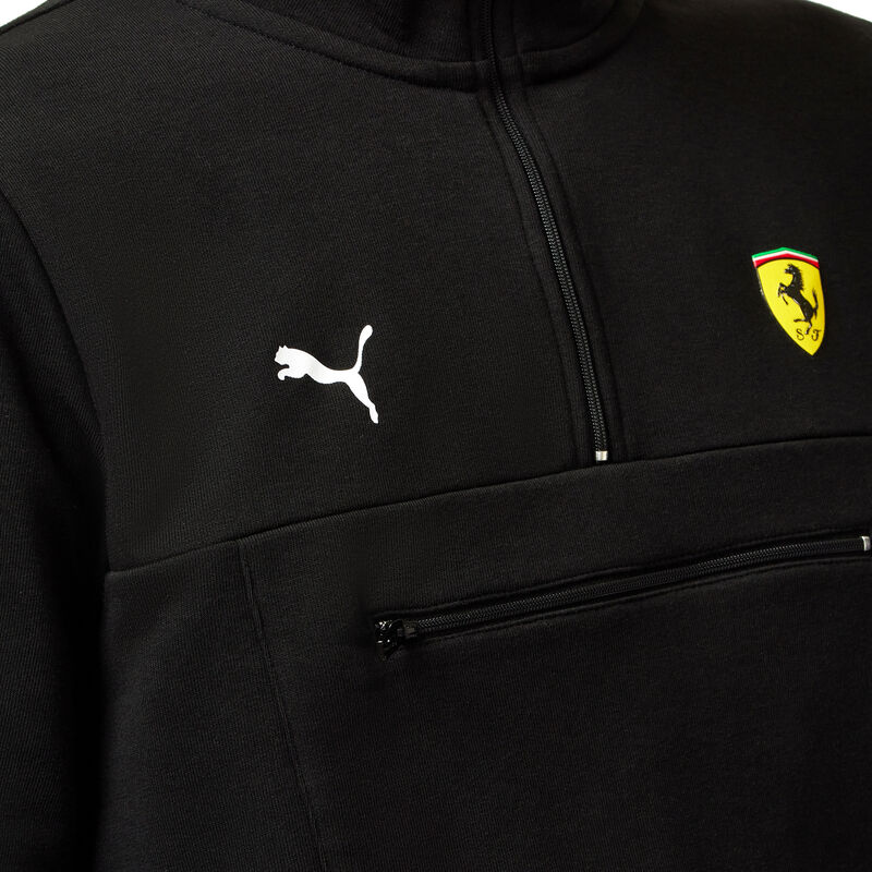 Scuderia Ferrari F1 Logo 1/4 Zip Sweater