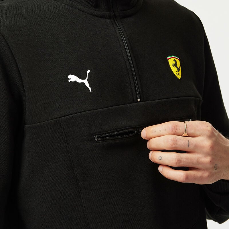 Scuderia Ferrari F1 Logo 1/4 Zip Sweater