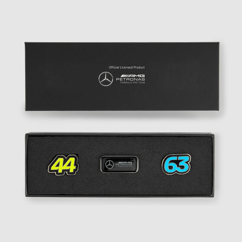 Mercedes-AMG F1 Pin Badge Set