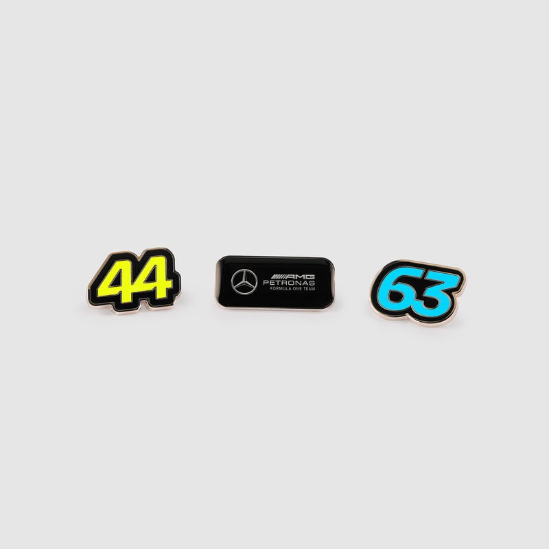 Mercedes-AMG F1 Pin Badge Set