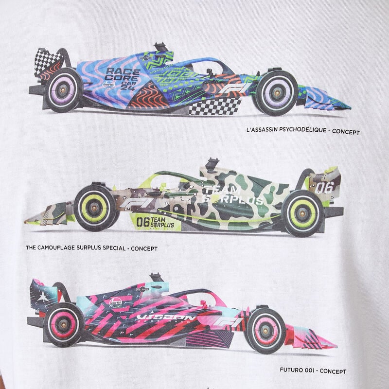 F1 Collection Car Graphic T-shirt