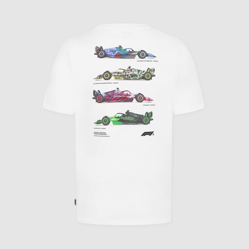 F1 Collection Car Graphic T-shirt