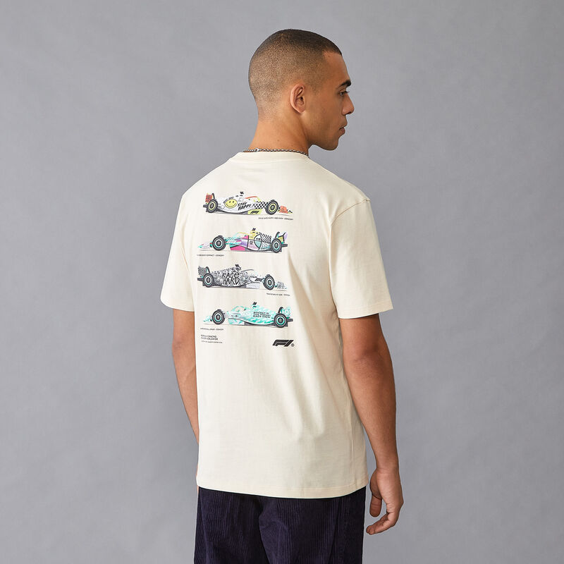 F1 Collection Car Graphic T-shirt