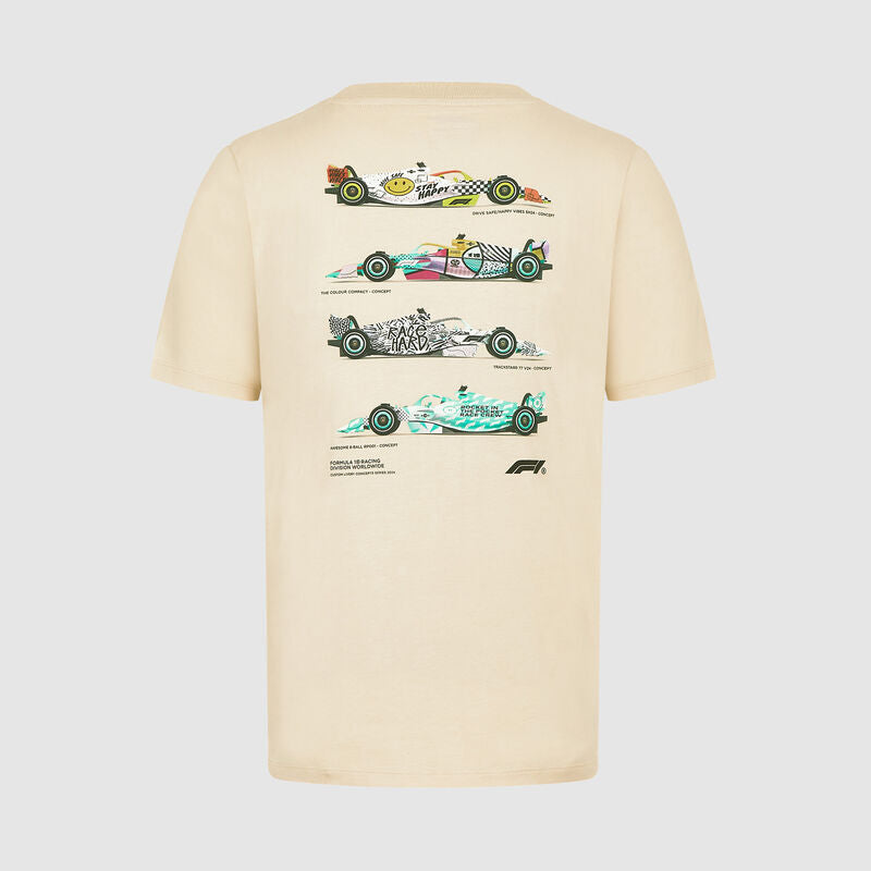 F1 Collection Car Graphic T-shirt