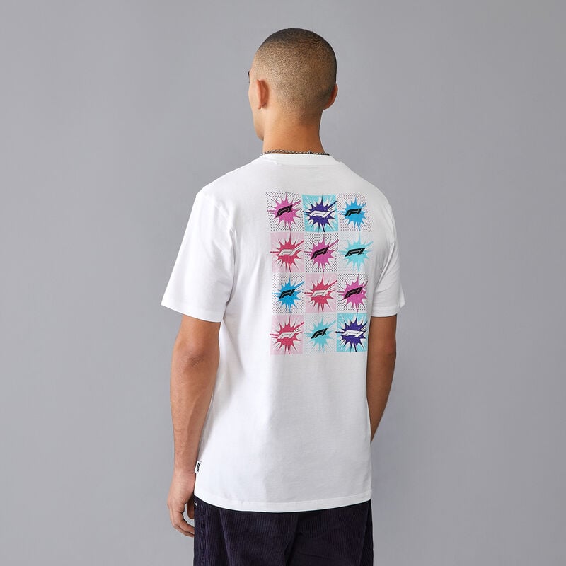 F1 Collection Halftone Graphic T-shirt