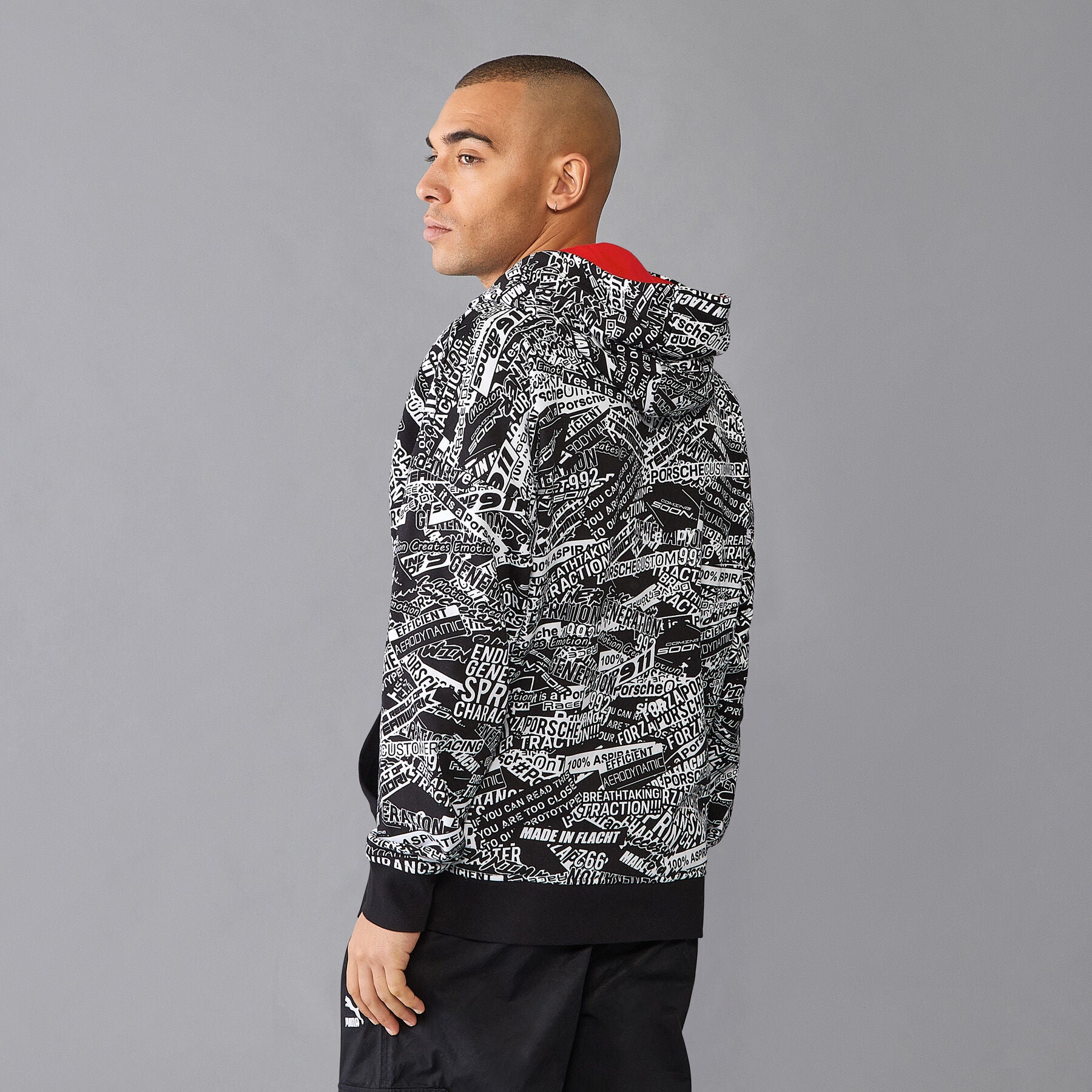 Porsche Motorsport Statement Oversized Hoodie