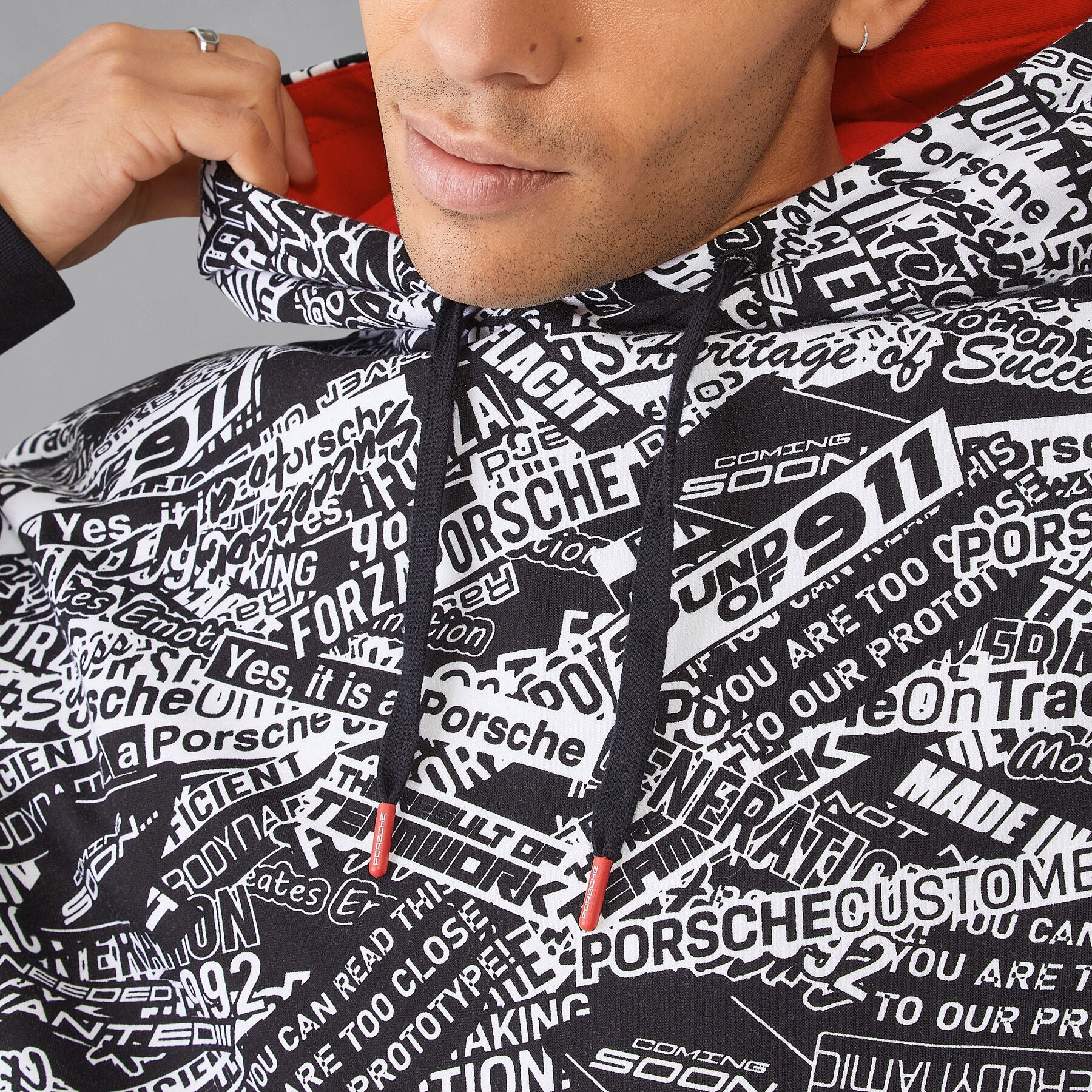 Porsche Motorsport Statement Oversized Hoodie