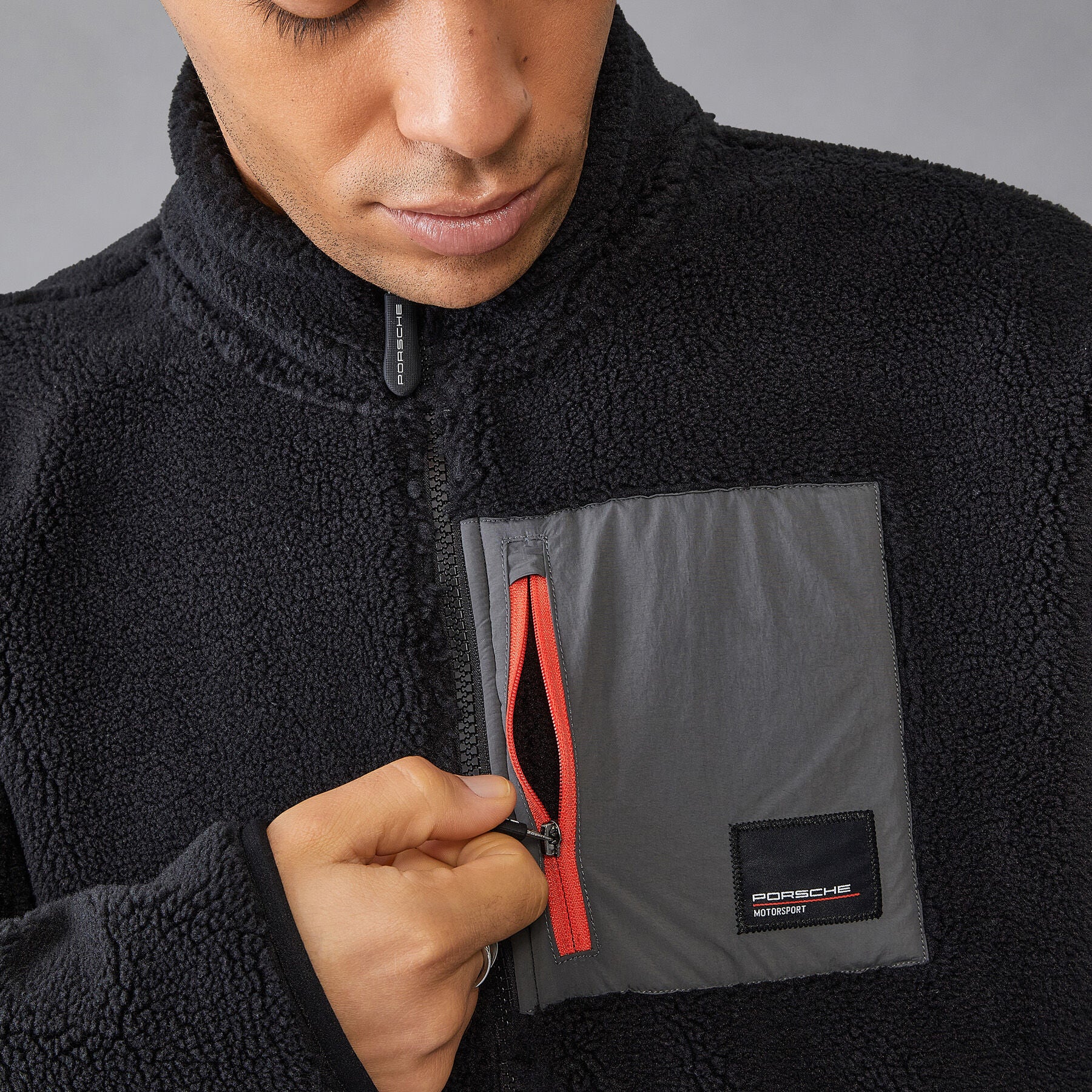 Porsche Motorsport Utility Sherpa Fleece