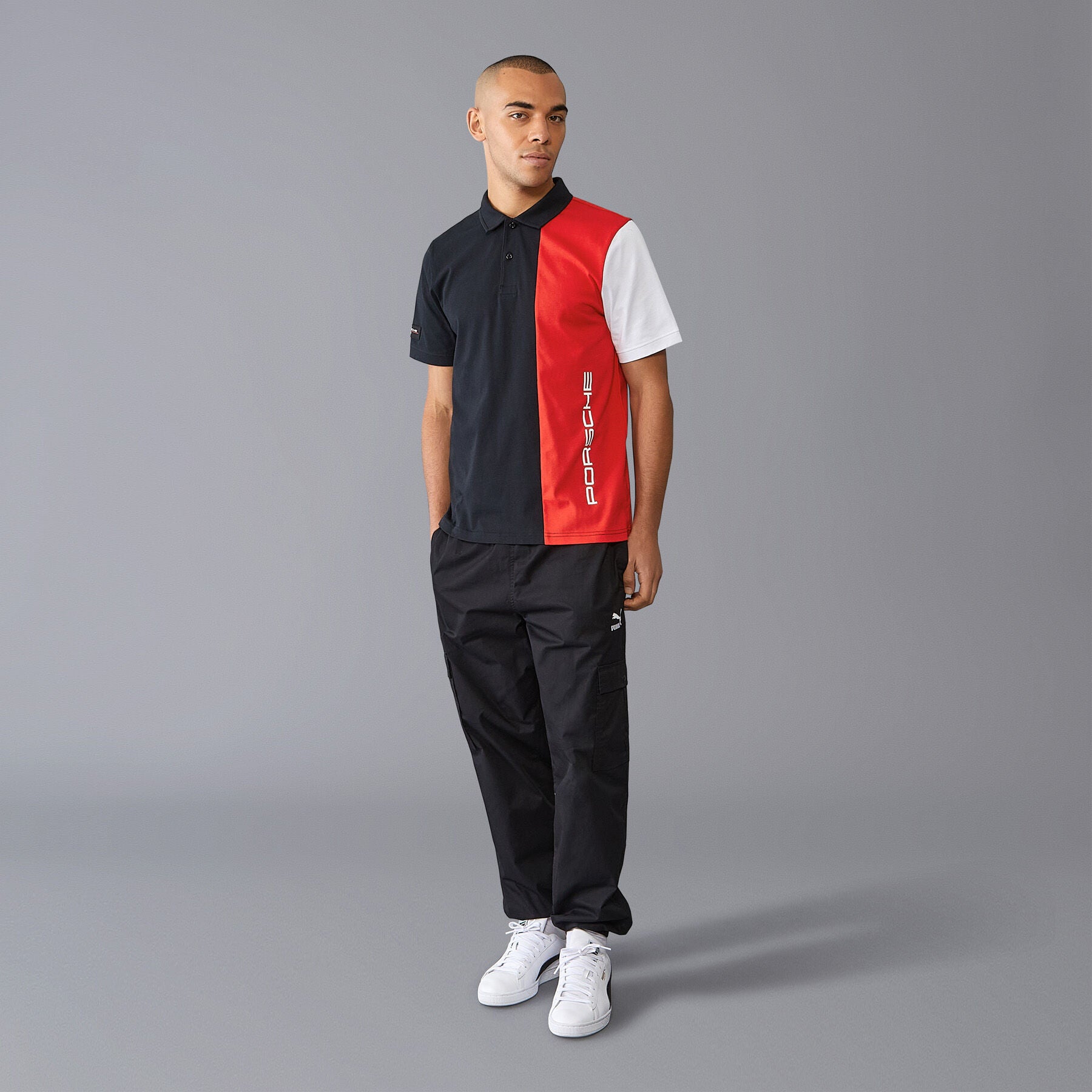 Porsche Motorsport Stripe Polo