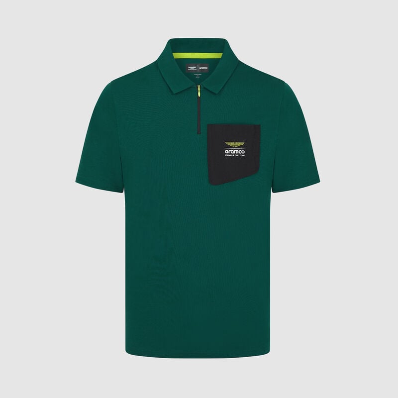 Aston Martin F1 Team Pocket Logo Polo