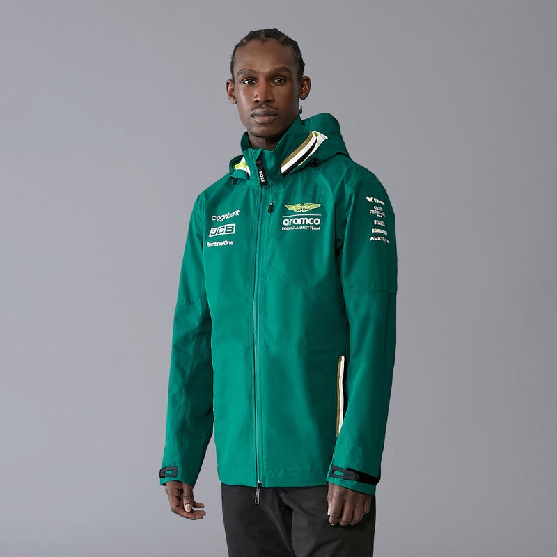 Aston Martin F1 Team 2024 Team Rain Jacket