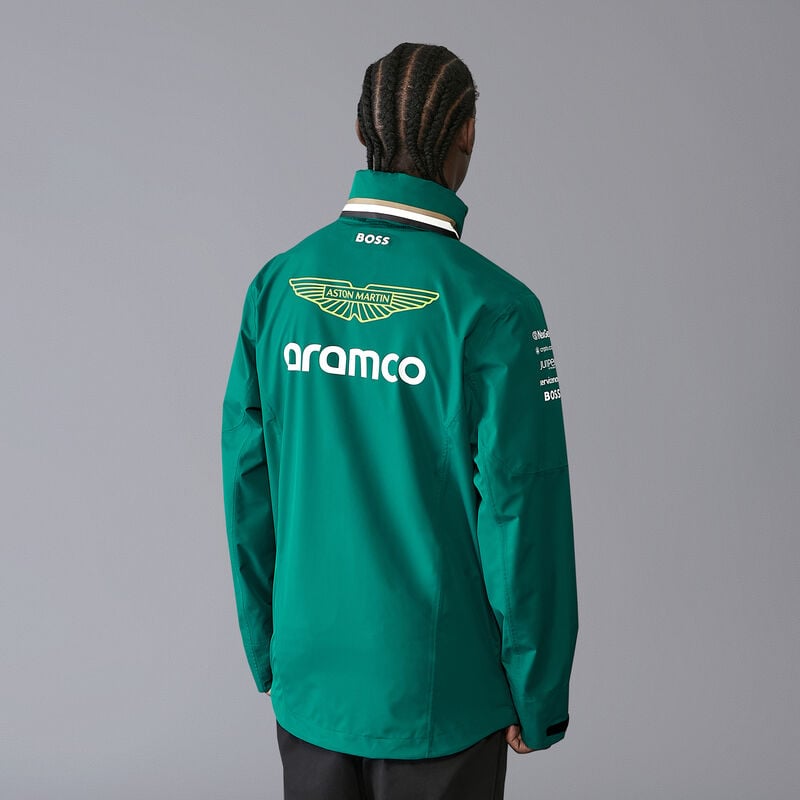 Aston Martin F1 Team 2024 Team Rain Jacket