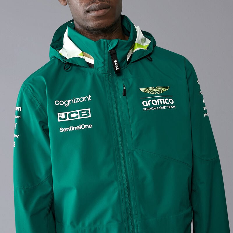 Aston Martin F1 Team 2024 Team Rain Jacket