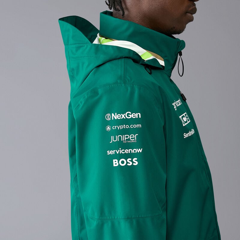 Aston Martin F1 Team 2024 Team Rain Jacket
