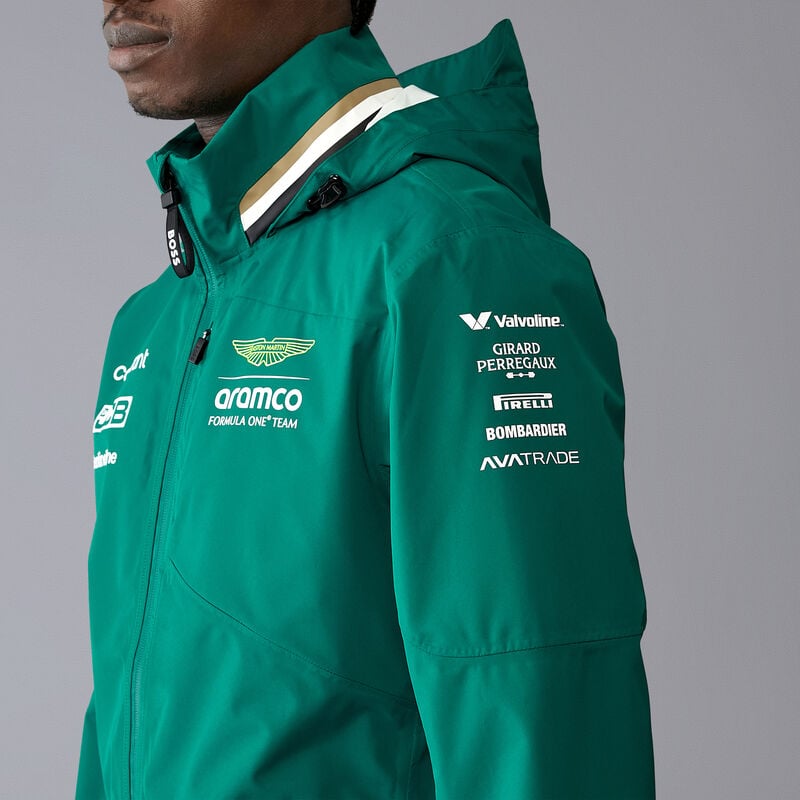 Aston Martin F1 Team 2024 Team Rain Jacket