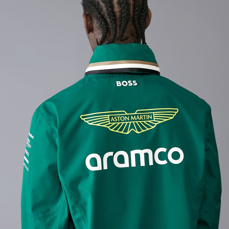 Aston Martin F1 Team 2024 Team Rain Jacket