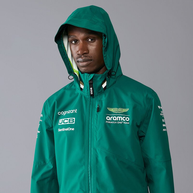 Aston Martin F1 Team 2024 Team Rain Jacket