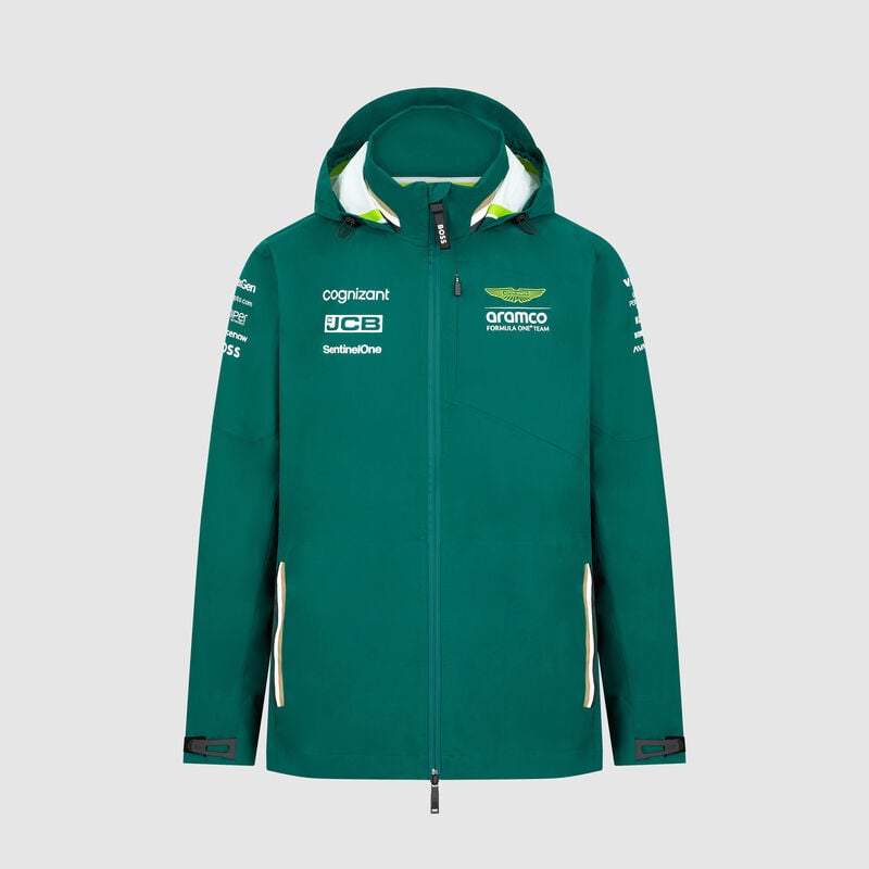 Aston Martin F1 Team 2024 Team Rain Jacket