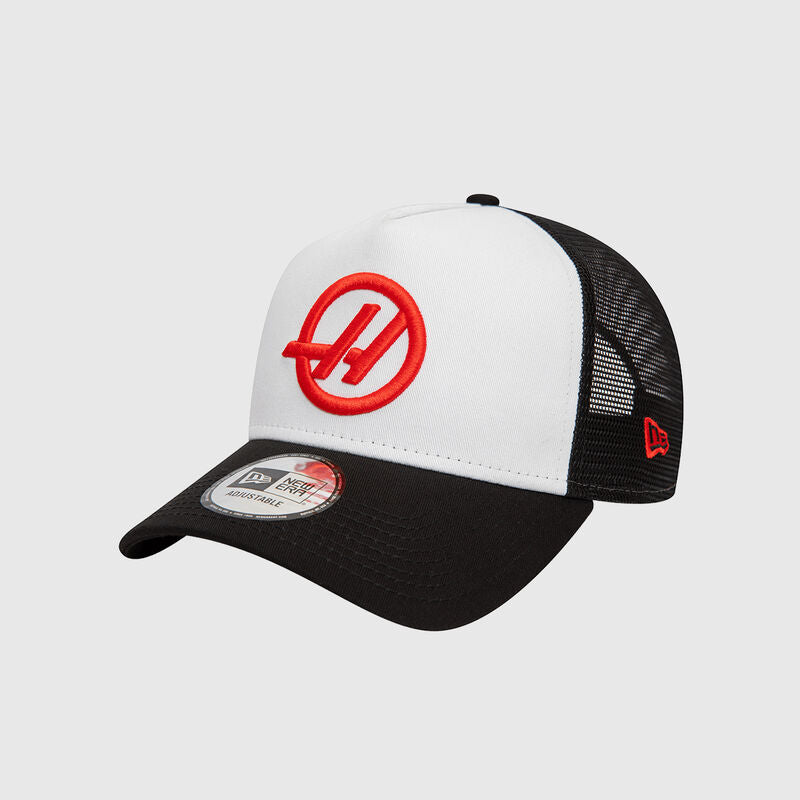 Haas F1 Team 2024 Team New Era E-Frame Trucker Cap