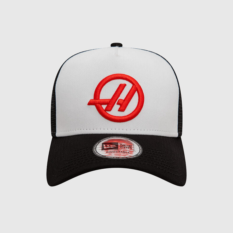 Haas F1 Team 2024 Team New Era E-Frame Trucker Cap