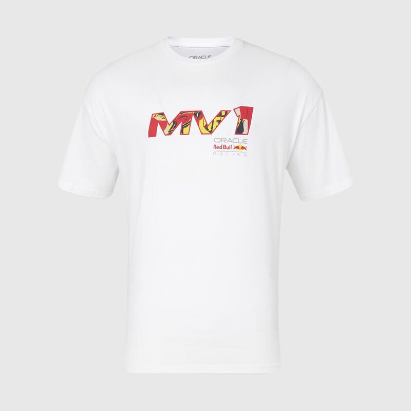 Red Bull Racing Max Verstappen Pop Art Oversized T-shirt