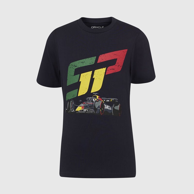 Red Bull Racing Kids Sergio Perez Race Car T-shirt
