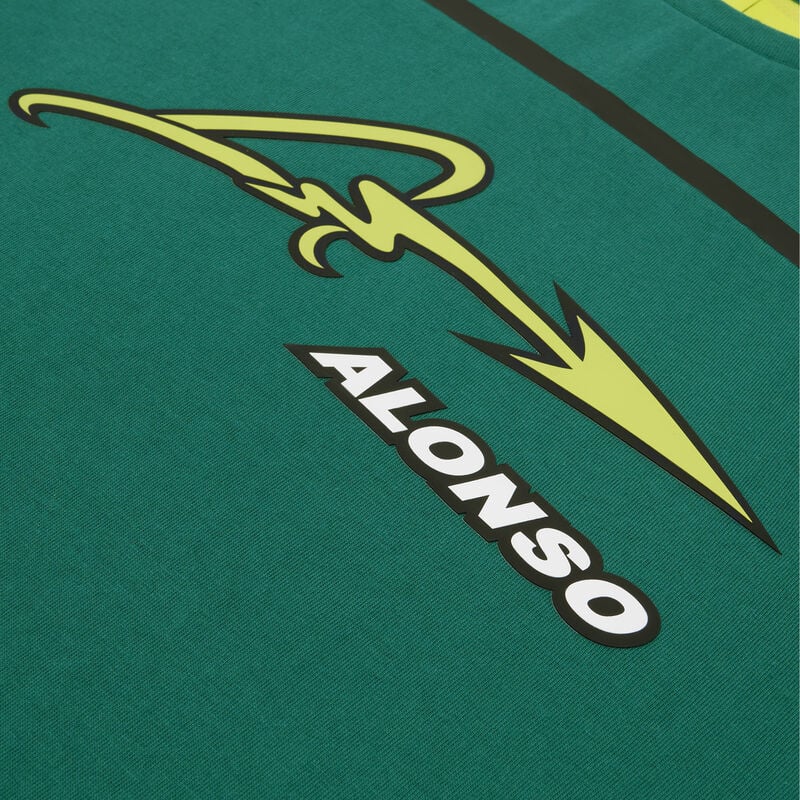 Aston Martin F1 Team Kimoa Alonso Logo Tee