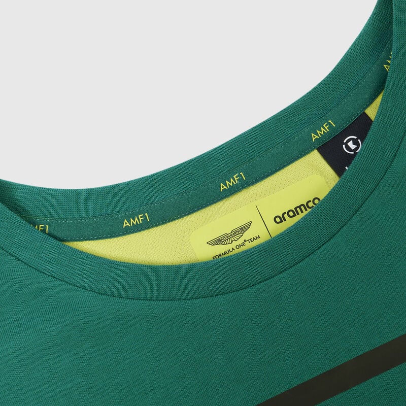 Aston Martin F1 Team Kimoa Alonso Logo Tee