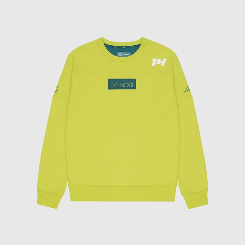 Aston Martin F1 Team Kimoa Alonso Patch Sweatshirt