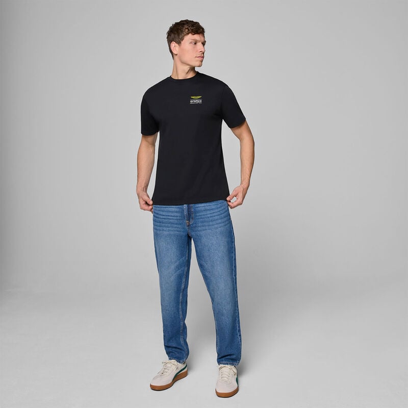 Aston Martin F1 Team Grid Data Graphic T-shirt