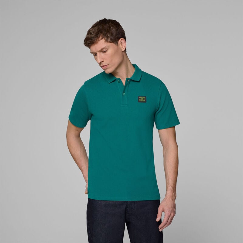 Aston Martin F1 Team Tech Waffle Polo