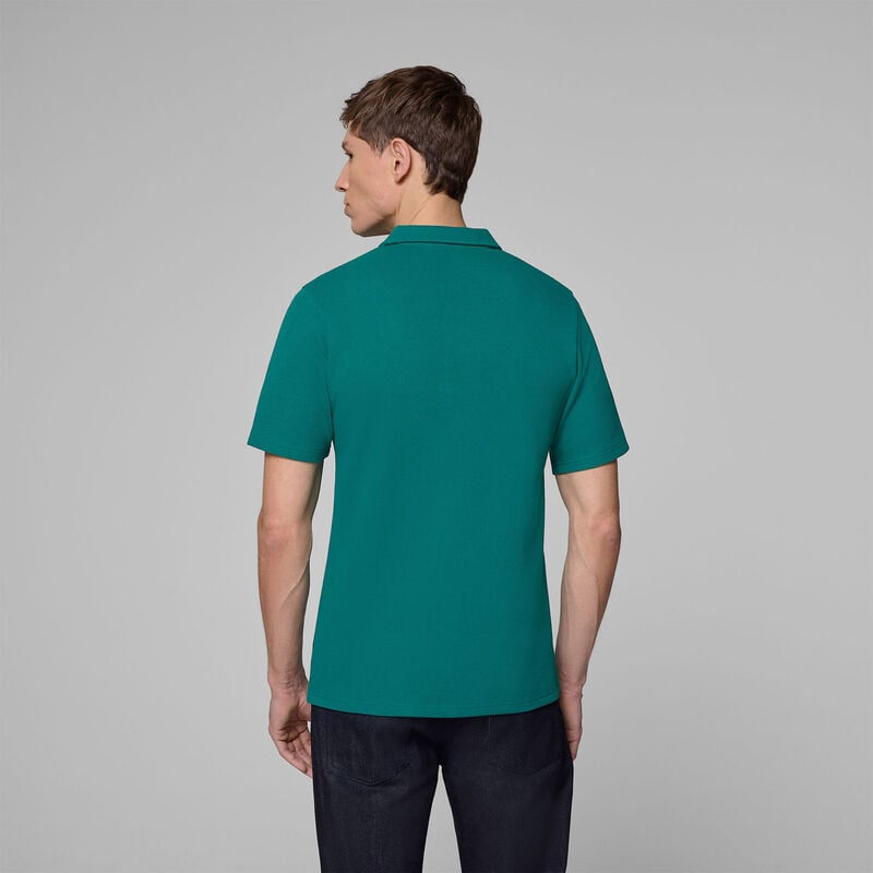 Aston Martin F1 Team Tech Waffle Polo