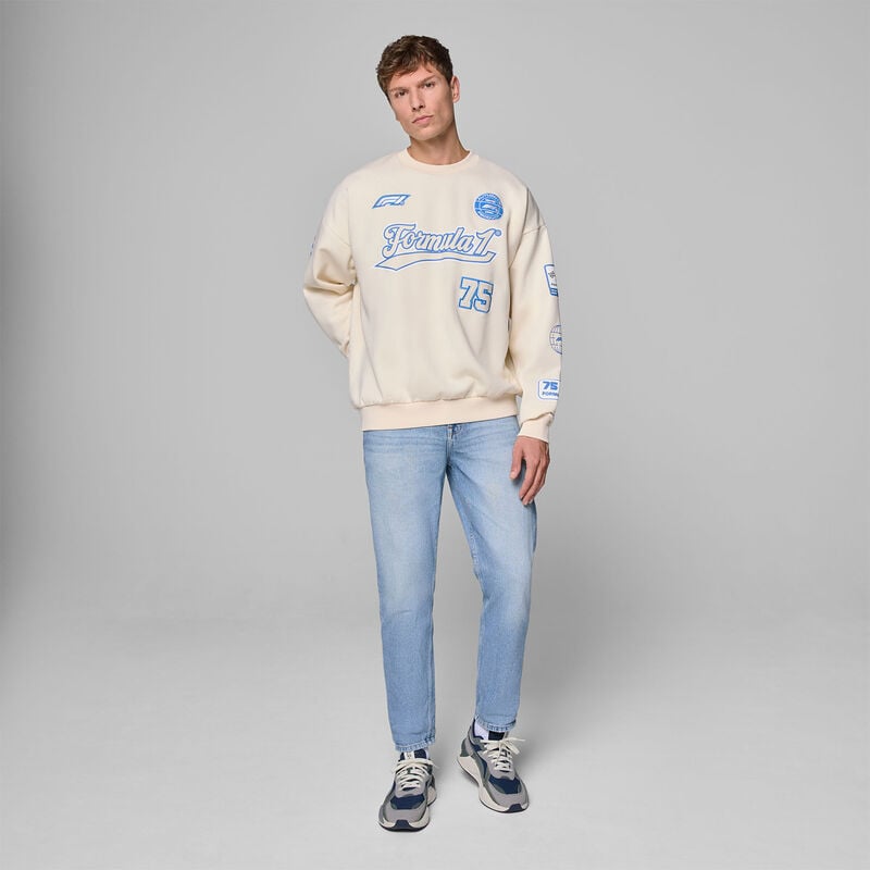 F1 Collection Heritage Graphic Crew Sweatshirt