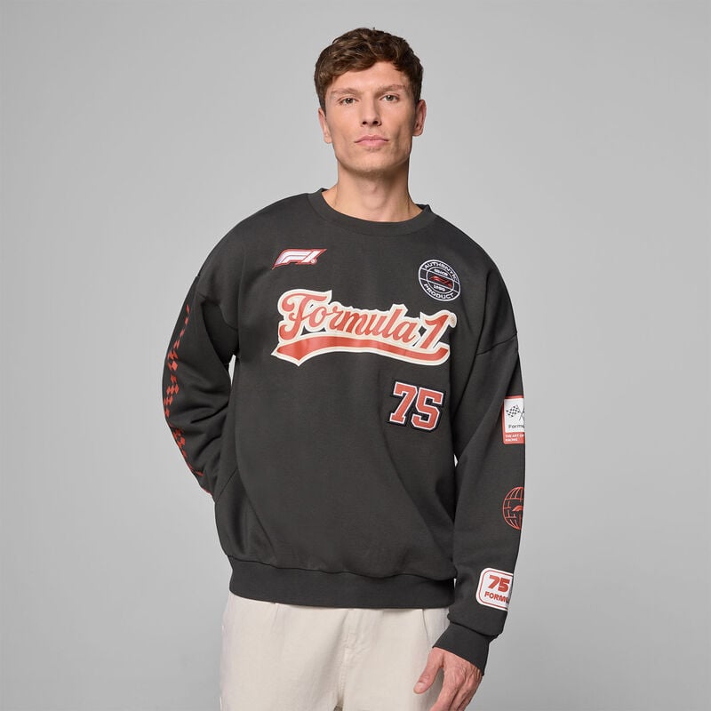 F1 Collection Heritage Graphic Crew Sweatshirt
