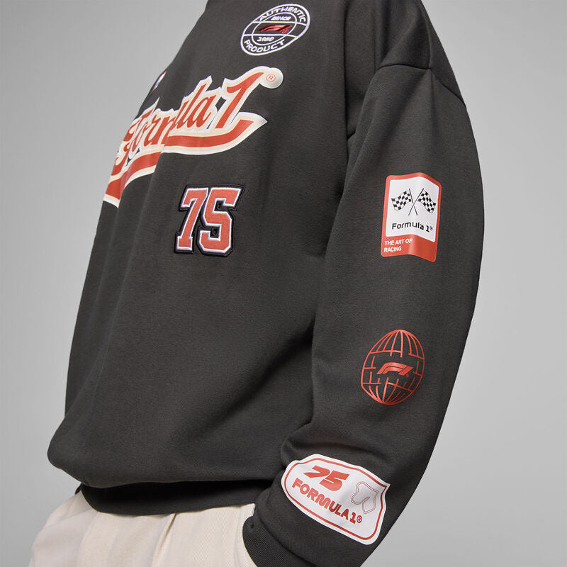 F1 Collection Heritage Graphic Crew Sweatshirt