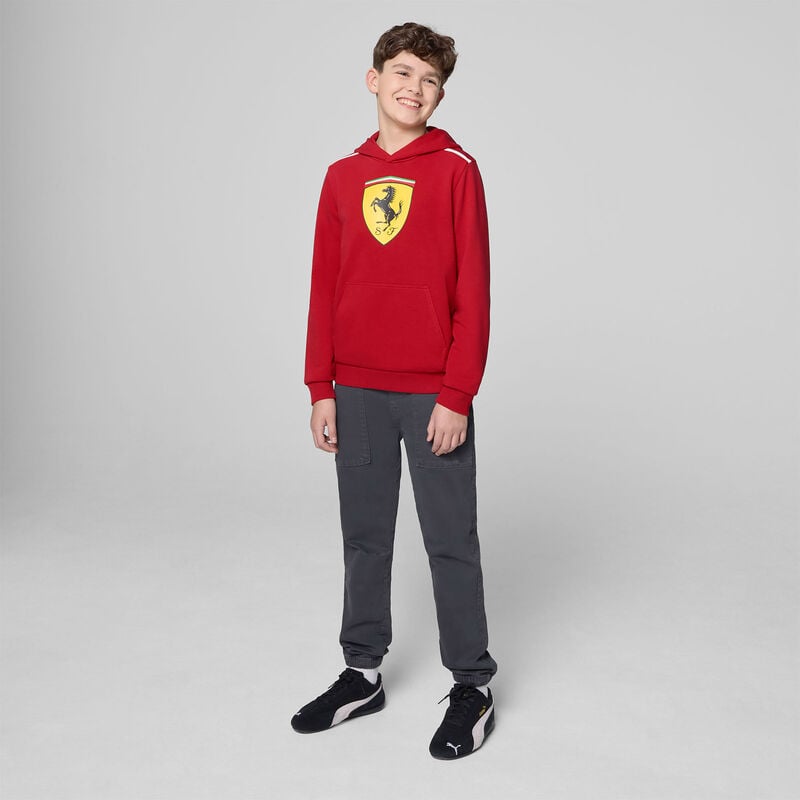 Scuderia Ferrari F1 PUMA Kids Shield Hoodie