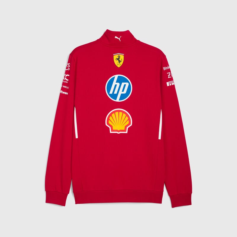Scuderia Ferrari F1 PUMA 2025 Team 1/2 Zip Sweatshirt