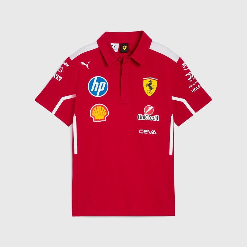 Scuderia Ferrari F1 PUMA 2025 Team Polo