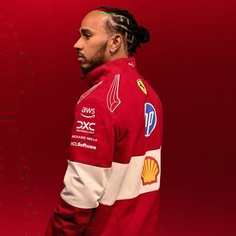 Scuderia Ferrari F1 PUMA 2025 Team Vintage Jacket