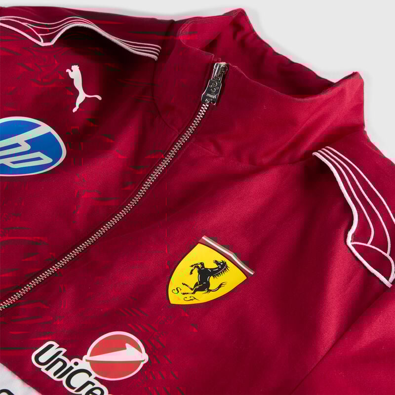Scuderia Ferrari F1 PUMA 2025 Team Vintage Jacket