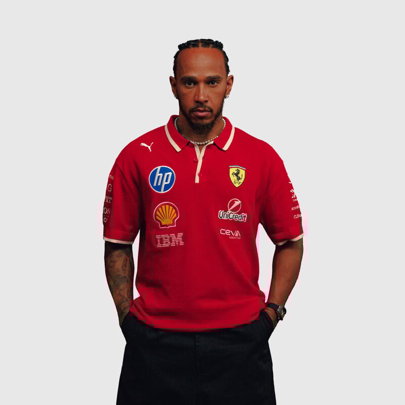 Scuderia Ferrari F1 PUMA 2025 China GP Team Polo