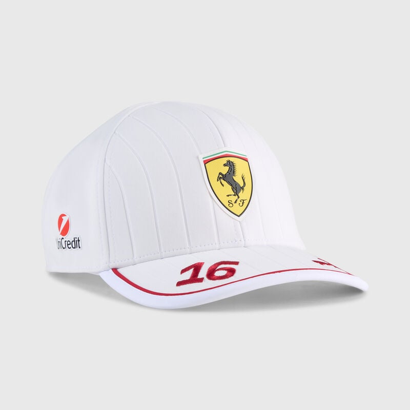 Scuderia Ferrari F1 PUMA 2025 Miami GP Charles Leclerc Driver Cap