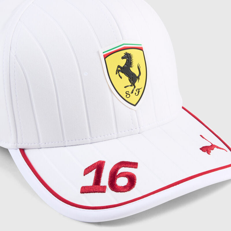 Scuderia Ferrari F1 PUMA 2025 Miami GP Charles Leclerc Driver Cap