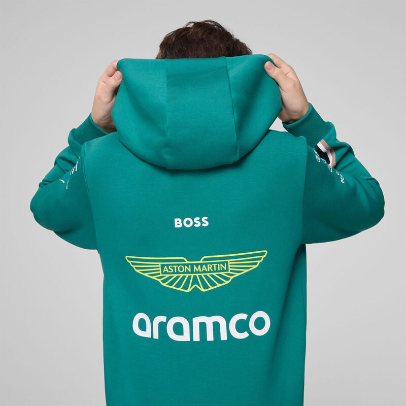 Aston Martin F1 Team Kids 2025 Team Hoodie