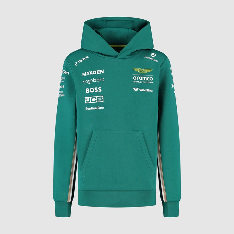 Aston Martin F1 Team Kids 2025 Team Hoodie
