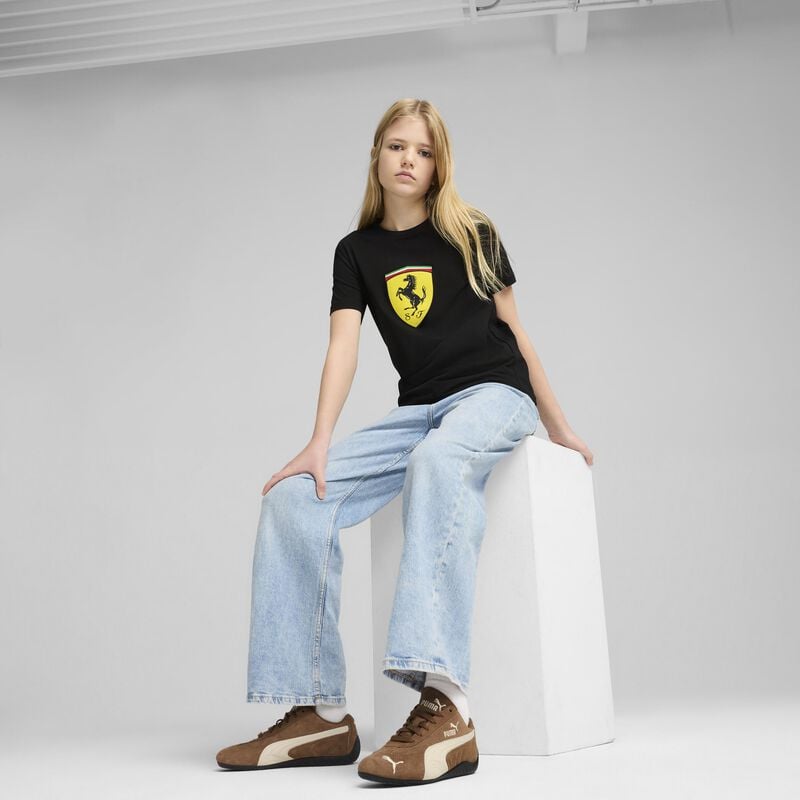 Scuderia Ferrari F1 Kids PUMA LS Race Shield T-shirt
