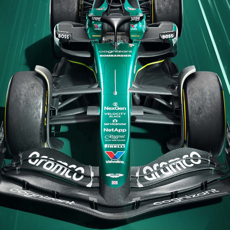 Aston Martin F1 Team AMR24 Hyper-Focus Poster