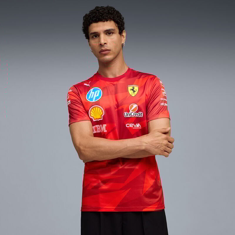 Scuderia Ferrari F1 PUMA 2025 Las Vegas GP Team T-shirt
