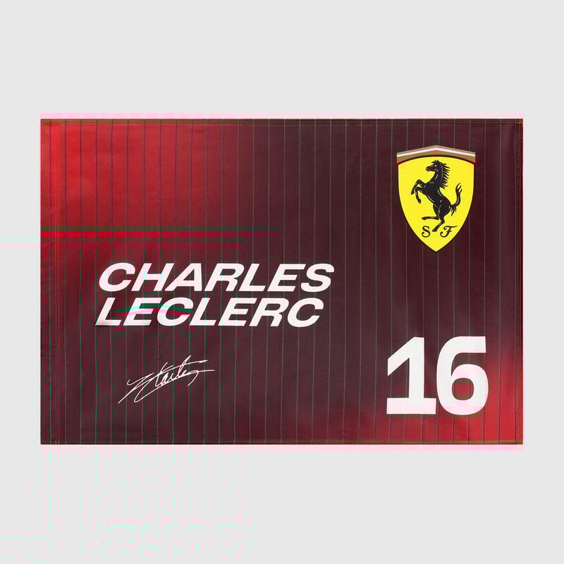 Scuderia Ferrari F1 Charles Leclerc Fan Flag - 60x90